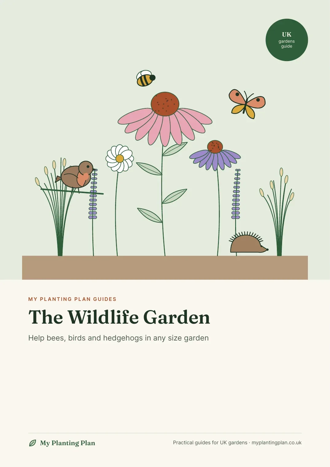 Cover of the The Wildlife Garden guide